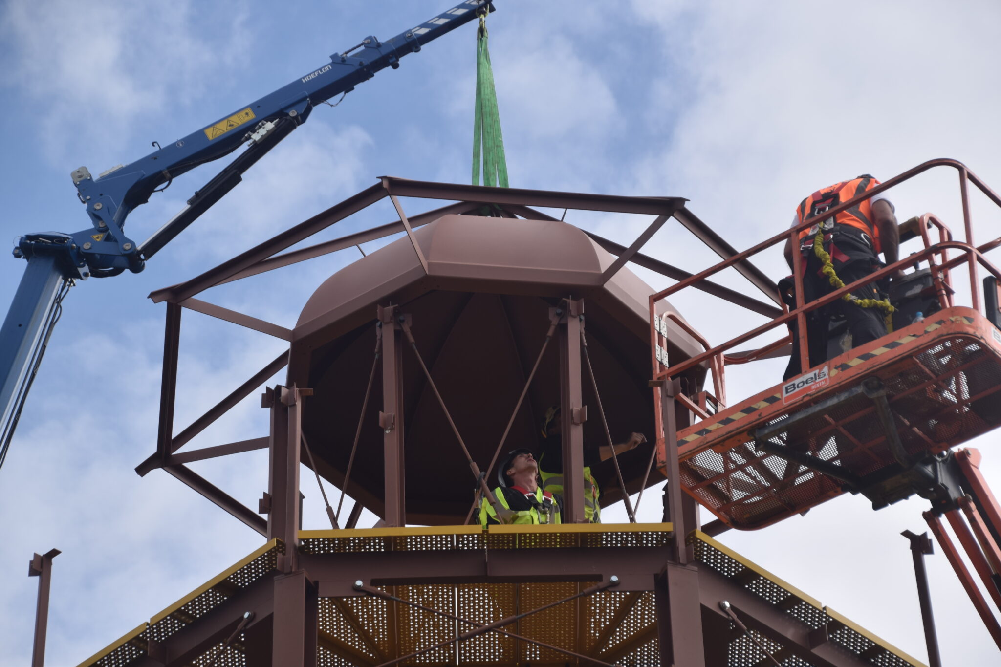Kopstuk geplaatst: ‘De Wandeling’ krijgt vorm